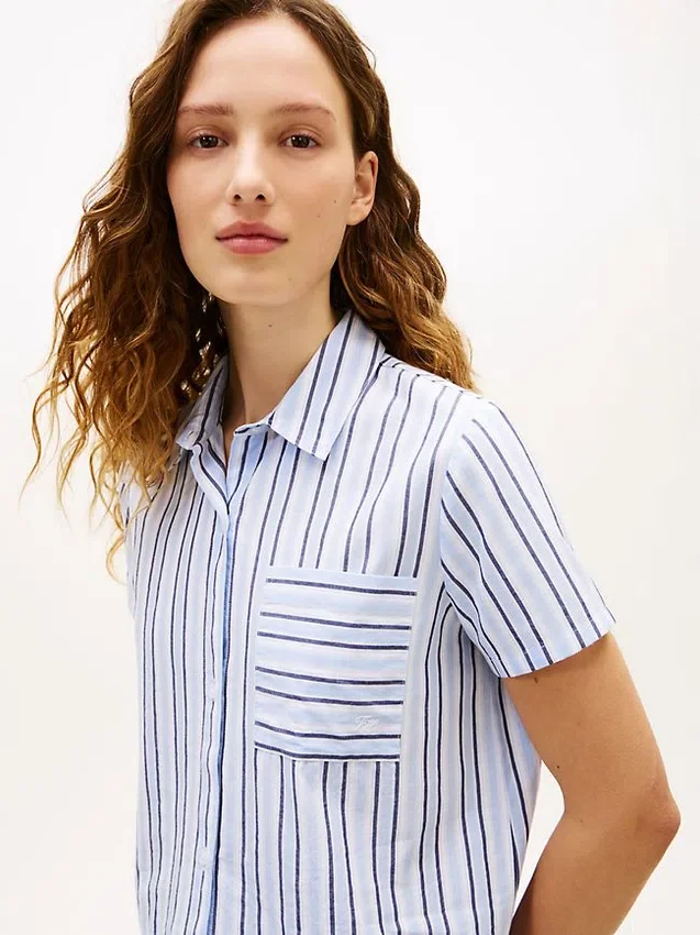 Cropped Shirt & Pant Sleep Set Cropped Shirt & Pant Sleep Set