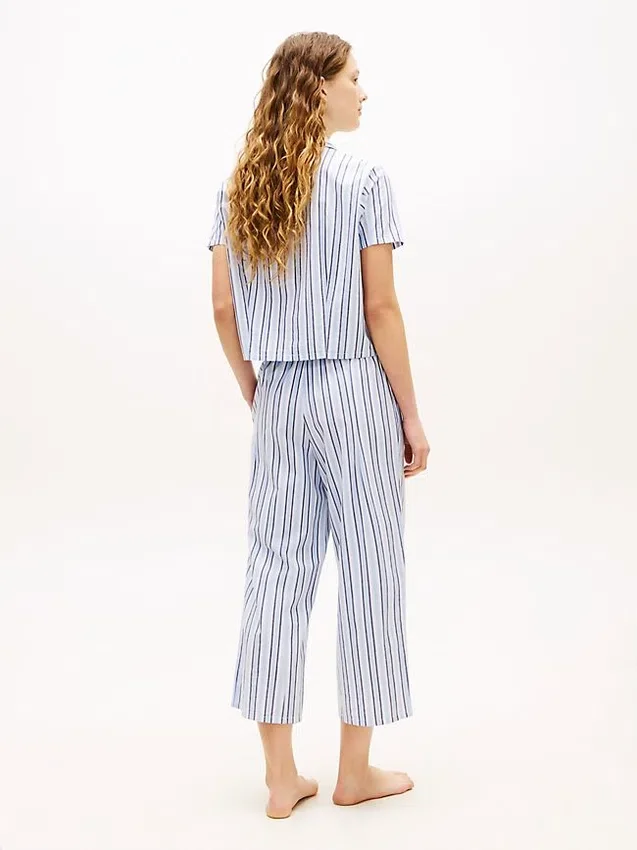 Cropped Shirt & Pant Sleep Set Cropped Shirt & Pant Sleep Set