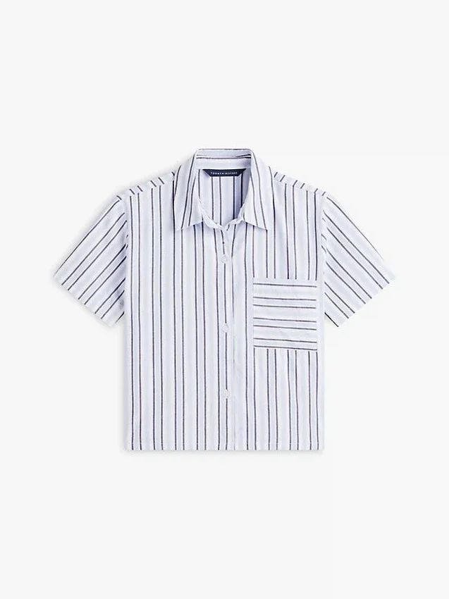 Cropped Shirt & Pant Sleep Set Cropped Shirt & Pant Sleep Set
