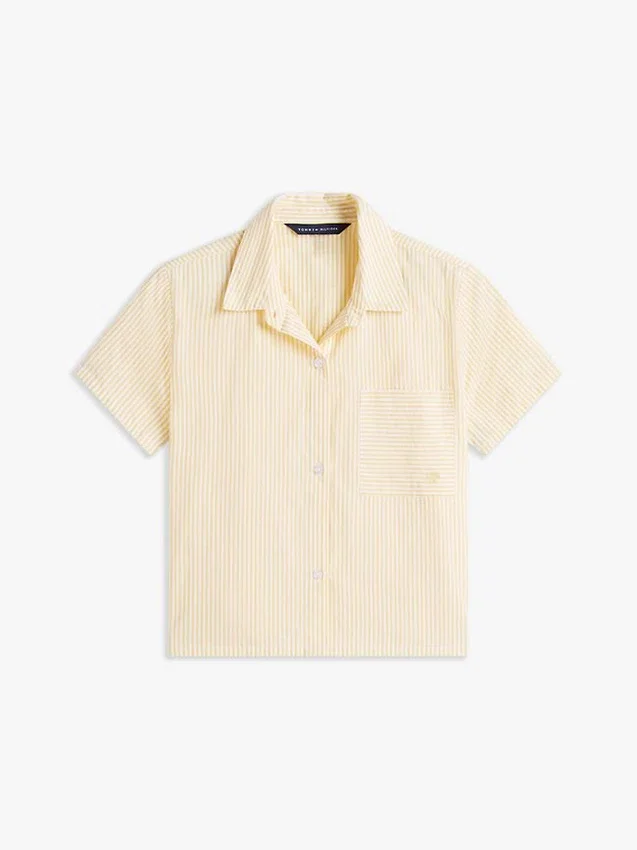 Cropped Shirt & Pant Sleep Set Cropped Shirt & Pant Sleep Set