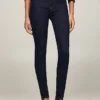 Dark Rinse Mid-Rise Skinny Fit Jean