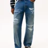 Distressed Loose Fit Jean