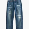 Distressed Loose Fit Jean