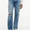 Distressed Loose Jean