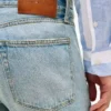 Distressed Regular Straight Jean