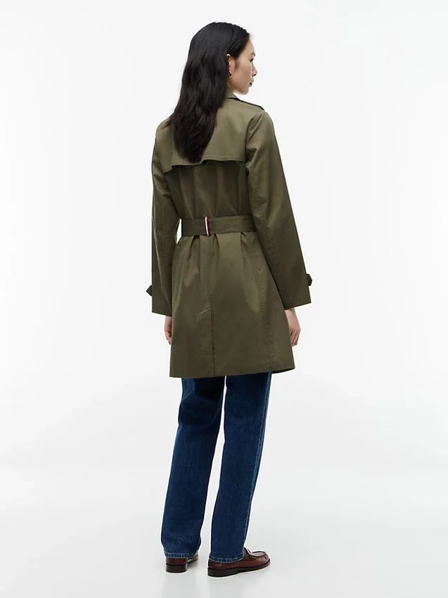 Double-Breasted Belted Trench Coat Double-Breasted Belted Trench Coat