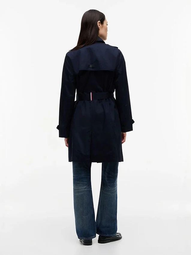 Double-Breasted Belted Trench Coat Double-Breasted Belted Trench Coat