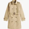 Double-Breasted Belted Trench Coat Double-Breasted Belted Trench Coat