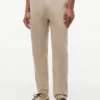 Elastic-Waist Dobby Pant