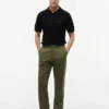 Elastic-Waist Dobby Pant