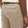 Elastic-Waist Dobby Pant