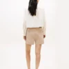 Embellished Cropped Poplin Shirt Embellished Cropped Poplin Shirt