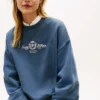 Embroidered Club Crest Logo Sweatshirt Embroidered Club Crest Logo Sweatshirt