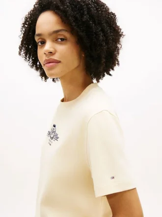 Embroidered Club Crest Logo T-Shirt