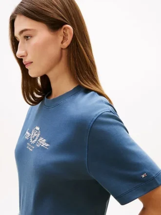 Embroidered Club Crest Logo T-Shirt