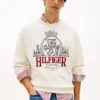 Embroidered Crest Logo Sweatshirt Embroidered Crest Logo Sweatshirt