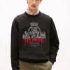 Embroidered Crest Logo Sweatshirt Embroidered Crest Logo Sweatshirt