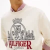 Embroidered Crest Logo Sweatshirt Embroidered Crest Logo Sweatshirt