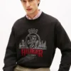 Embroidered Crest Logo Sweatshirt Embroidered Crest Logo Sweatshirt