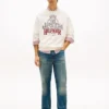 Embroidered Crest Logo Sweatshirt Embroidered Crest Logo Sweatshirt