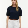 Embroidered Eyelet Mixed-Media Top Embroidered Eyelet Mixed-Media Top