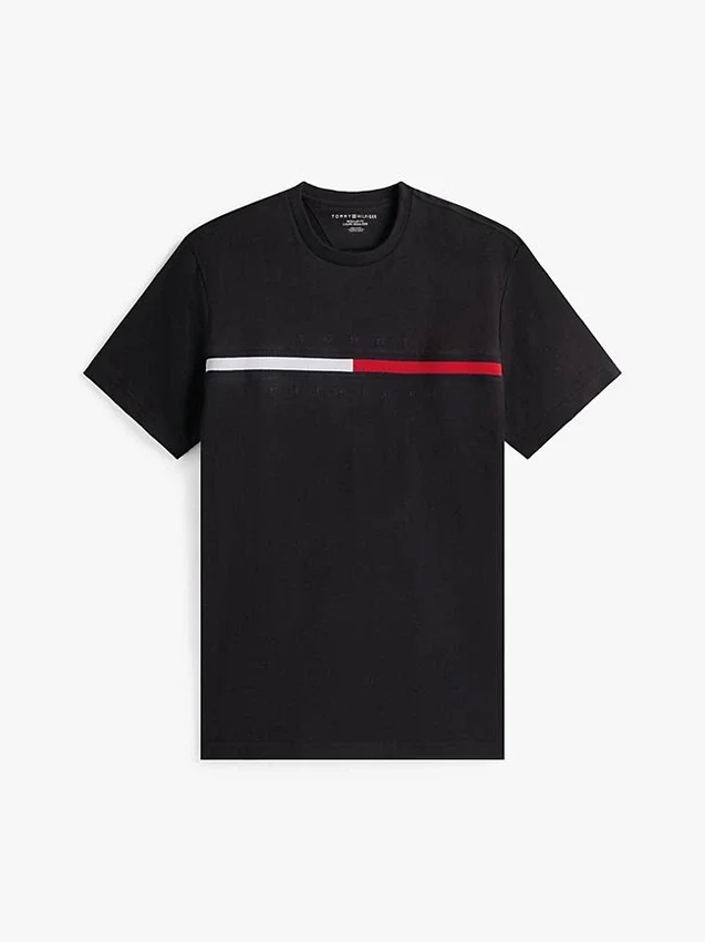 Embroidered Flag Logo T-Shirt Embroidered Flag Logo T-Shirt