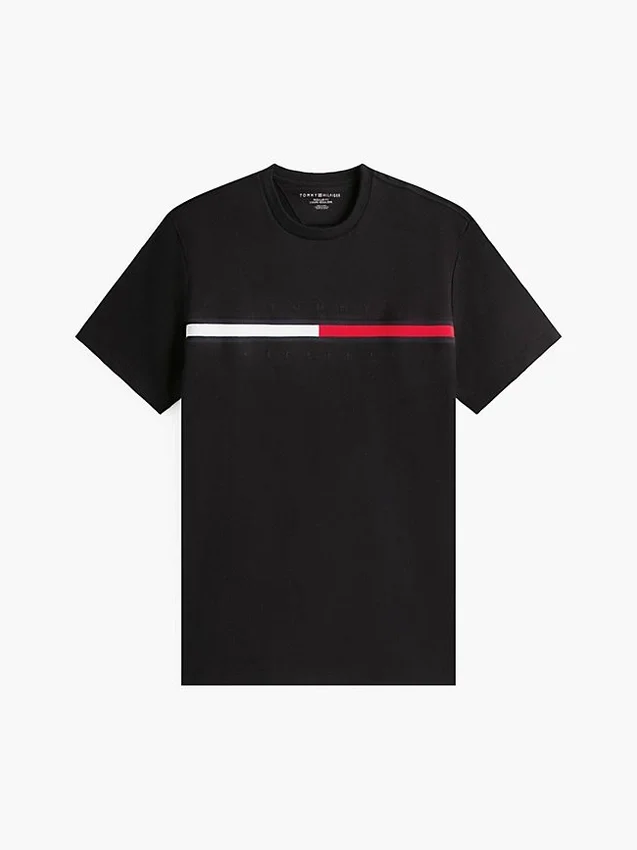 Embroidered Flag Logo T-Shirt Embroidered Flag Logo T-Shirt