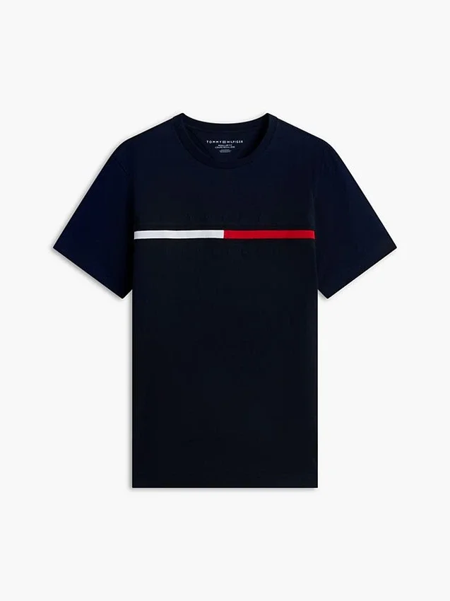 Embroidered Flag Logo T-Shirt Embroidered Flag Logo T-Shirt