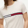 Embroidered Flag Stripe Logo T-Shirt Embroidered Flag Stripe Logo T-Shirt