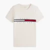 Embroidered Flag Stripe Logo T-Shirt Embroidered Flag Stripe Logo T-Shirt