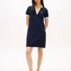 Embroidered Hilfiger Script Polo Dress Embroidered Hilfiger Script Polo Dress