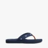 Embroidered Monogram Canvas Flip Flop