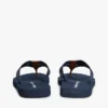Embroidered Monogram Canvas Flip Flop