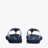 Embroidered Monogram Canvas Flip Flop