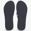 Embroidered Monogram Canvas Flip Flop