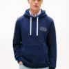Embroidered Monotype Logo Hoodie