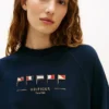 Embroidered Nautical Flag Sweatshirt Embroidered Nautical Flag Sweatshirt