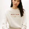 Embroidered Nautical Flag Sweatshirt Embroidered Nautical Flag Sweatshirt