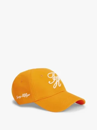 Embroidered Script Monogram Baseball Cap