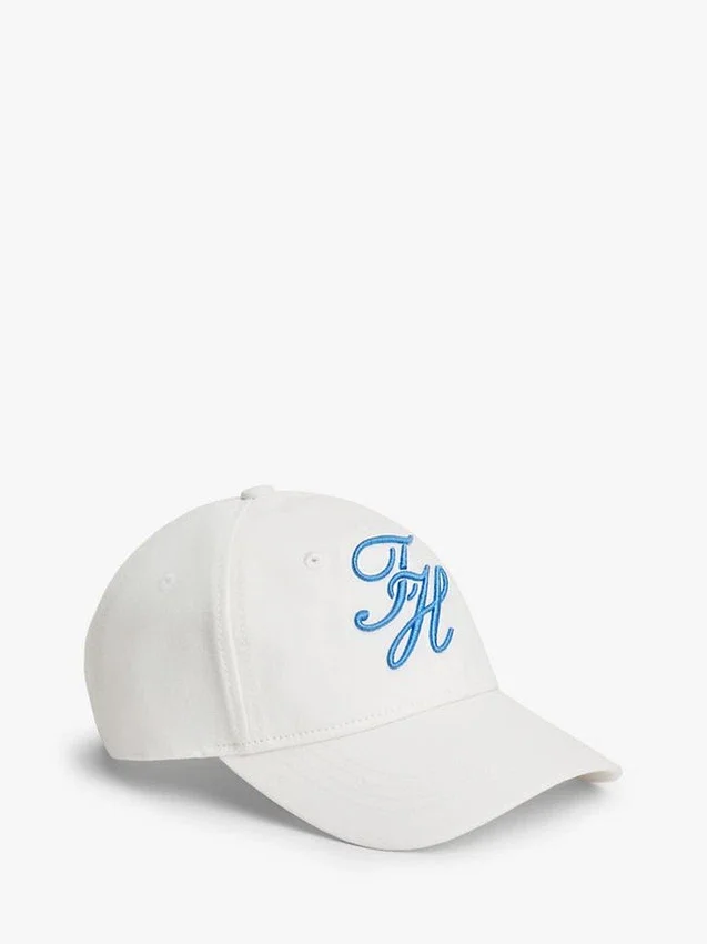 Embroidered Script Monogram Baseball Cap Embroidered Script Monogram Baseball Cap