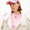 Embroidered Script Monogram Baseball Cap Embroidered Script Monogram Baseball Cap