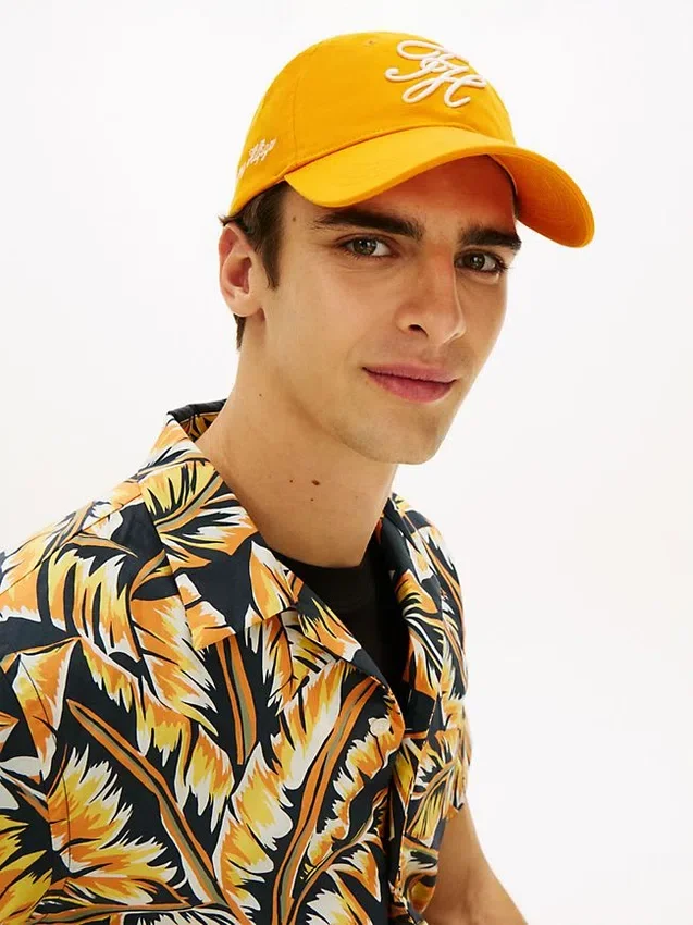 Embroidered Script Monogram Baseball Cap Embroidered Script Monogram Baseball Cap