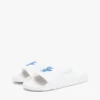 Embroidered Script Monogram Pool Slide