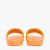 Embroidered Script Monogram Pool Slide