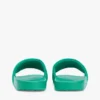Embroidered Script Monogram Pool Slide