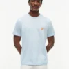 Embroidered Script Monogram T-Shirt