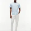 Embroidered Script Monogram T-Shirt