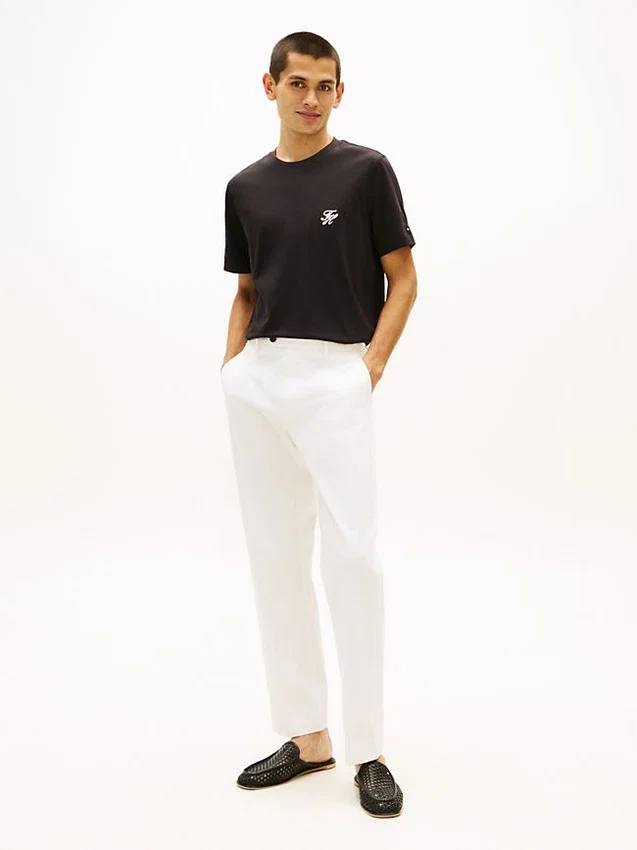 Embroidered Script Monogram T-Shirt Embroidered Script Monogram T-Shirt