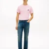 Embroidered Script Monogram T-Shirt Embroidered Script Monogram T-Shirt
