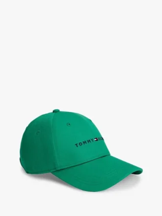 Embroidered Tommy Logo Baseball Cap